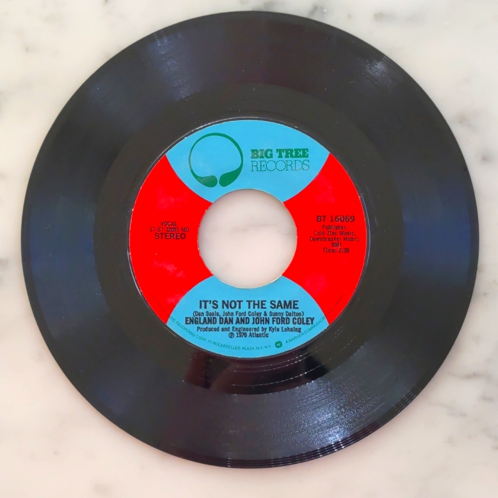 England Dan/John Ford Coley:I'd Really Love to See You Tonight/It's Not the Same